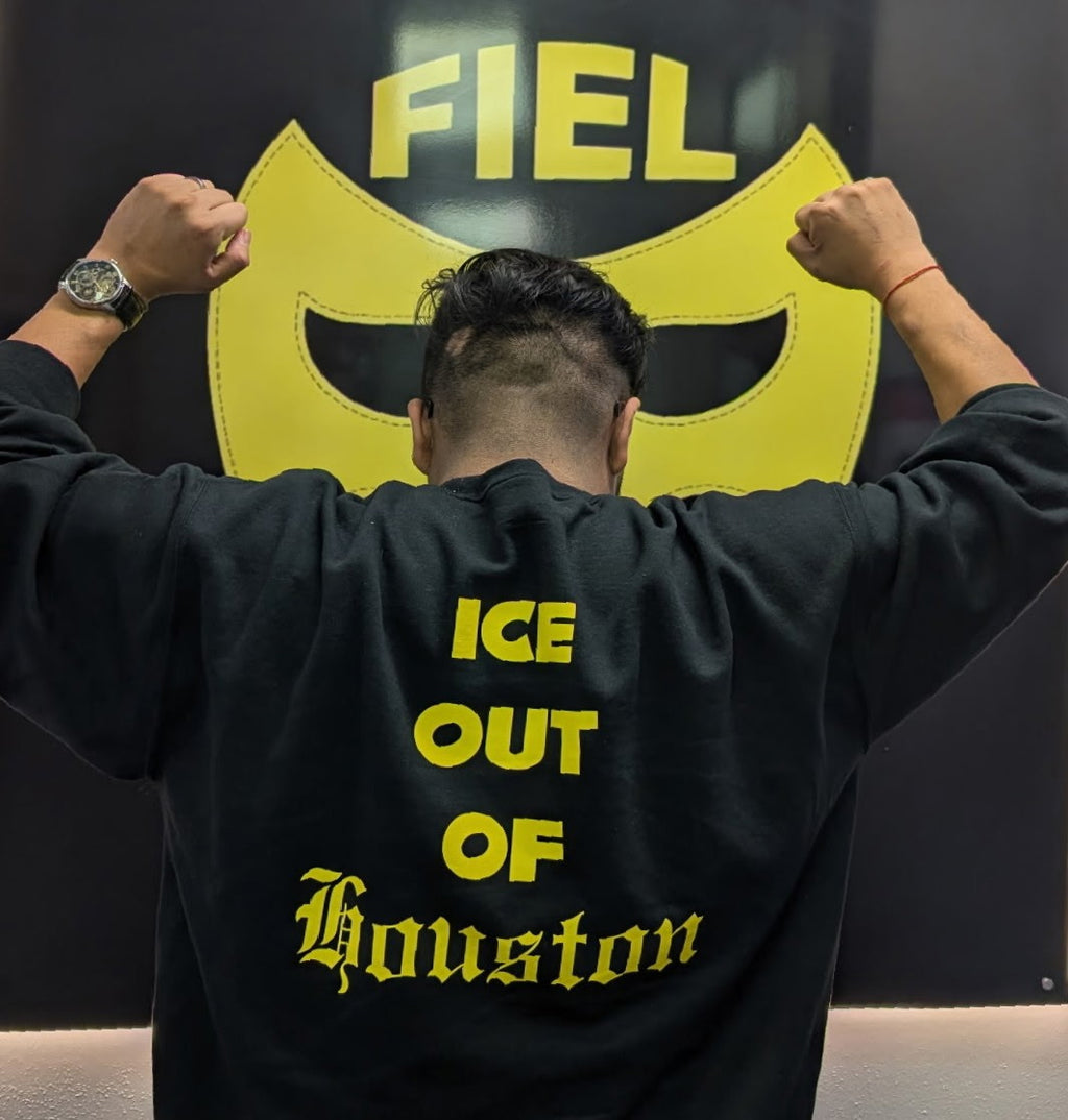 LIMITED RELEASE!!! FIEL ICE OUT OF HOUSTON Sweatshirt