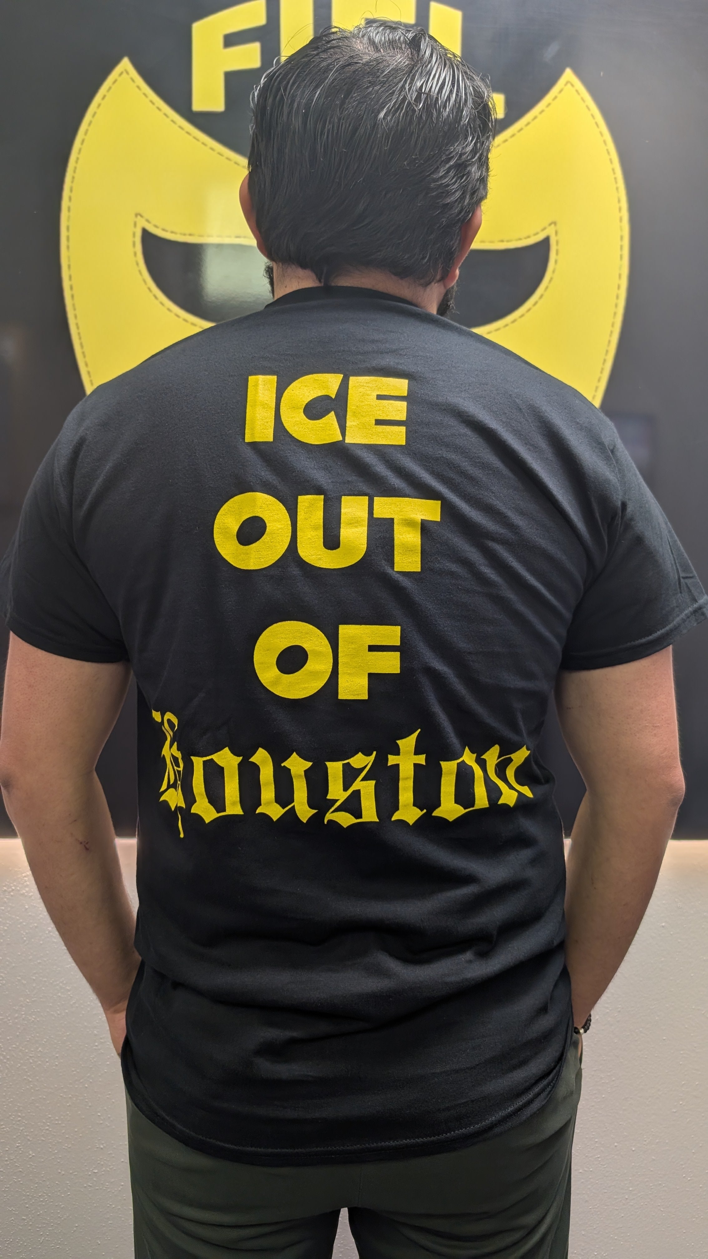 ICE OUT OF HOUSTON T Shirt