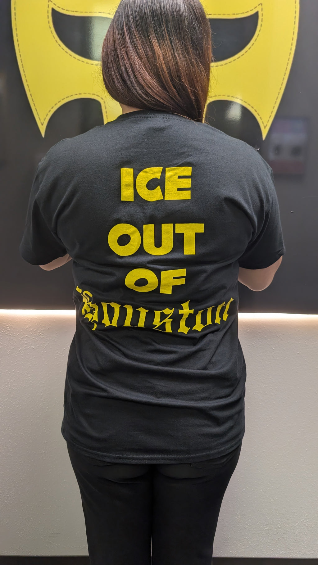 ICE OUT OF HOUSTON T Shirt